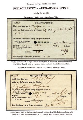 RECEIPTS FROM MORAVIA AND SILESIA – sheet 35