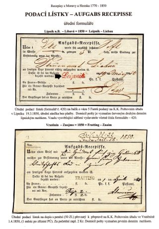 RECEIPTS FROM MORAVIA AND SILESIA – sheet 36