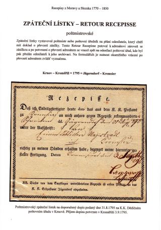 RECEIPTS FROM MORAVIA AND SILESIA – sheet 37