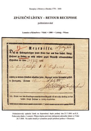 RECEIPTS FROM MORAVIA AND SILESIA – sheet 39