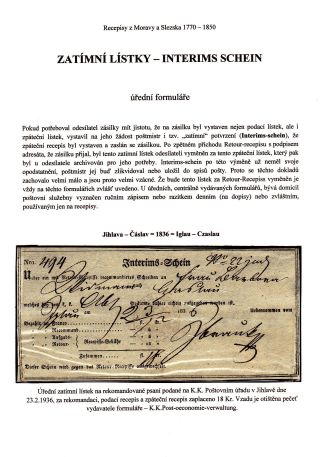 RECEIPTS FROM MORAVIA AND SILESIA – sheet 47
