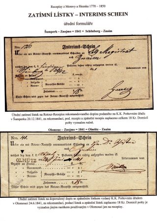 RECEIPTS FROM MORAVIA AND SILESIA – sheet 49