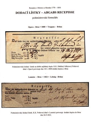 RECEIPTS FROM MORAVIA AND SILESIA – sheet 53