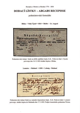 RECEIPTS FROM MORAVIA AND SILESIA – sheet 54