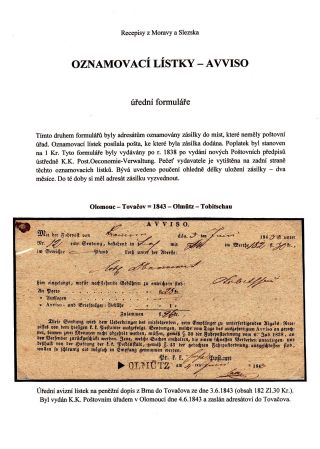 RECEIPTS FROM MORAVIA AND SILESIA – sheet 60