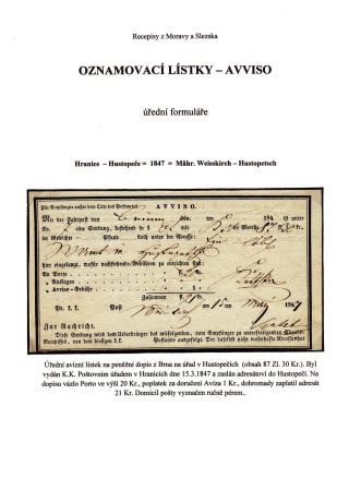 RECEIPTS FROM MORAVIA AND SILESIA – sheet 61