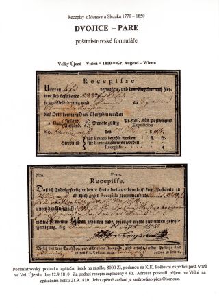 RECEIPTS FROM MORAVIA AND SILESIA – sheet 63