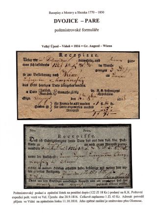 RECEIPTS FROM MORAVIA AND SILESIA – sheet 64