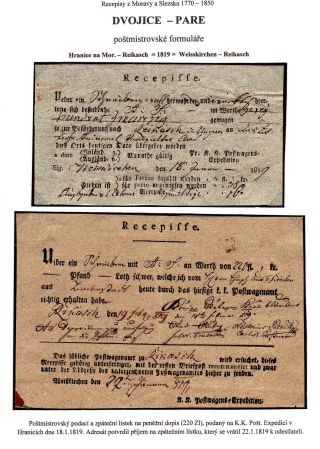 RECEIPTS FROM MORAVIA AND SILESIA – sheet 65