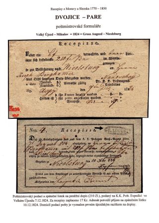 RECEIPTS FROM MORAVIA AND SILESIA – sheet 68