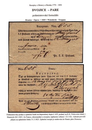 RECEIPTS FROM MORAVIA AND SILESIA – sheet 69