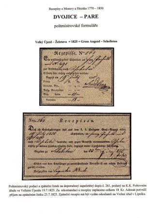 RECEIPTS FROM MORAVIA AND SILESIA – sheet 70