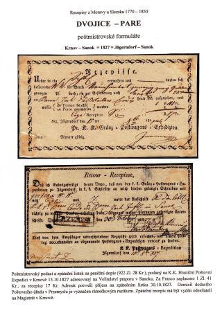 RECEIPTS FROM MORAVIA AND SILESIA – sheet 71