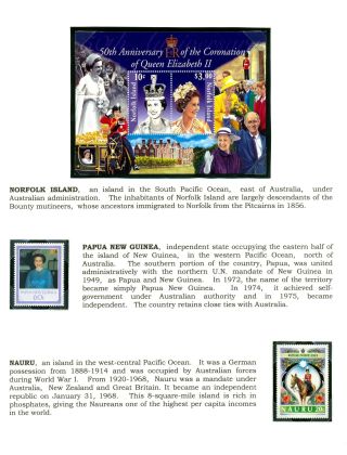 HER MAJESTY QUEEN ELIZABETH II – sheet 69