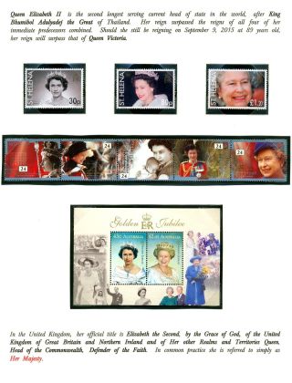 HER MAJESTY QUEEN ELIZABETH II – sheet 80