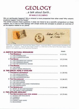 GEOLOGY,  ...A TALK ABOUT EARTH – sheet 1