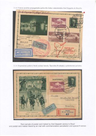 POSTKARTEN MIT WERTSTEMPEL T. G. MASARYK – Blatt 30