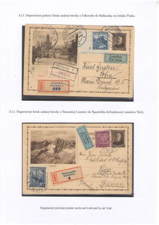 POSTKARTEN MIT WERTSTEMPEL T. G. MASARYK – Blatt 40