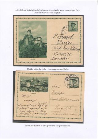 POSTKARTEN MIT WERTSTEMPEL T. G. MASARYK – Blatt 61