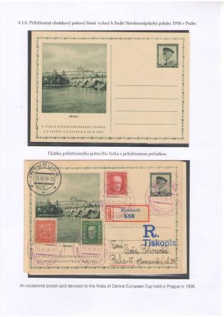 POSTKARTEN MIT WERTSTEMPEL T. G. MASARYK – Blatt 69