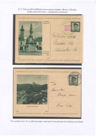 POSTKARTEN MIT WERTSTEMPEL T. G. MASARYK – Blatt 72