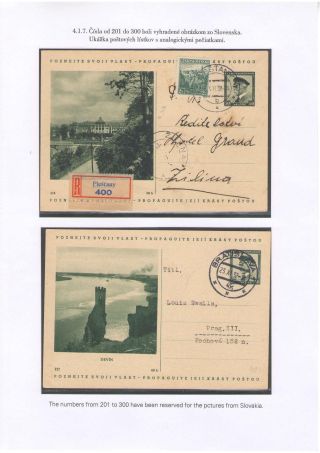 POSTKARTEN MIT WERTSTEMPEL T. G. MASARYK – Blatt 73
