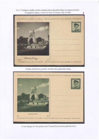 POSTKARTEN MIT WERTSTEMPEL T. G. MASARYK – Blatt 75