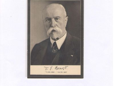 Poštové lístky so známkou T. G. Masaryka