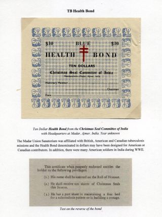 BRITISCH-INDIEN: CHRISTMAS-VERSCHLUSSMARKEN 1941-1947 – Blatt 12
