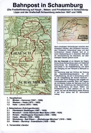 BAHNPOST IM SCHAUMBURG – Blatt 1