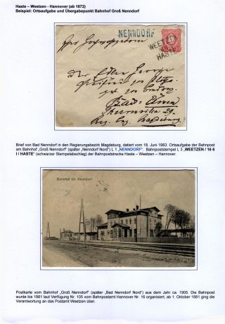 BAHNPOST IM SCHAUMBURG – Blatt 16