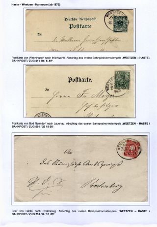 BAHNPOST IM SCHAUMBURG – Blatt 19