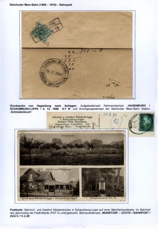 BAHNPOST IM SCHAUMBURG – Blatt 36