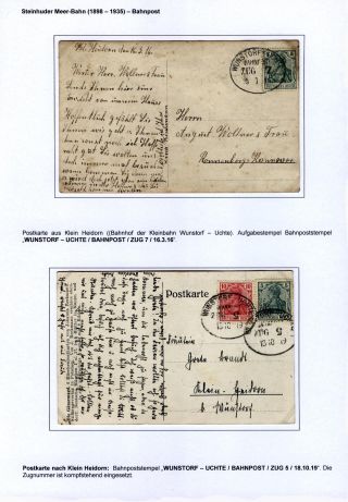 BAHNPOST IM SCHAUMBURG – Blatt 37