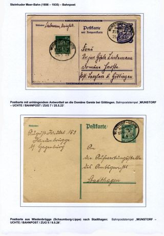 BAHNPOST IM SCHAUMBURG – Blatt 40