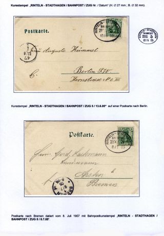 BAHNPOST IM SCHAUMBURG – Blatt 43