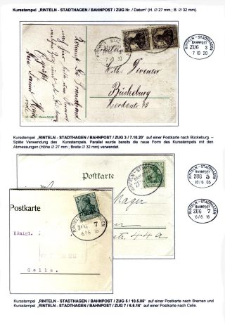 BAHNPOST IM SCHAUMBURG – Blatt 45