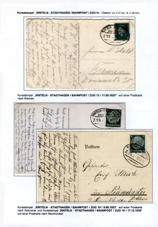 BAHNPOST IM SCHAUMBURG – Blatt 47