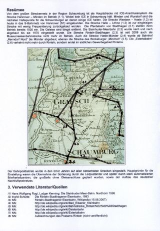 BAHNPOST IM SCHAUMBURG – Blatt 60