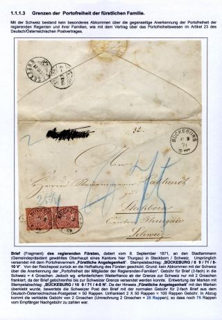 POSTAGE FREE LABELS "FREI IT. AVERS. Nr. 8" – sheet 13