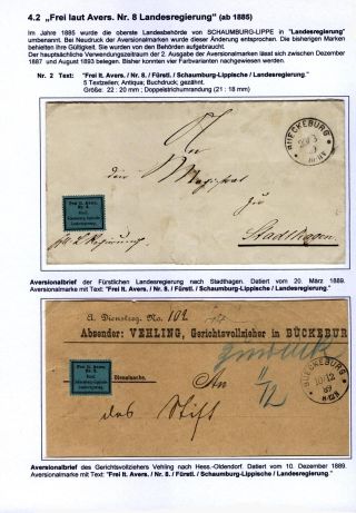 POSTAGE FREE LABELS "FREI IT. AVERS. Nr. 8" – sheet 29