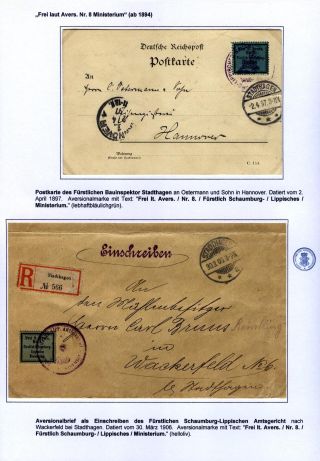 POSTAGE FREE LABELS "FREI IT. AVERS. Nr. 8" – sheet 38