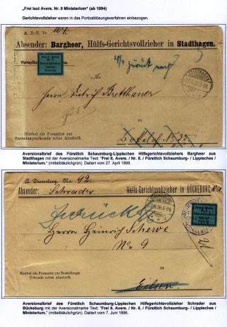 POSTAGE FREE LABELS "FREI IT. AVERS. Nr. 8" – sheet 43