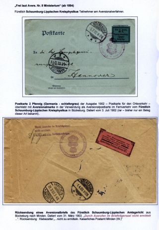 POSTAGE FREE LABELS "FREI IT. AVERS. Nr. 8" – sheet 44