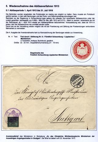 POSTAGE FREE LABELS "FREI IT. AVERS. Nr. 8" – sheet 49