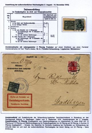POSTAGE FREE LABELS "FREI IT. AVERS. Nr. 8" – sheet 55