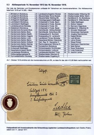 POSTAGE FREE LABELS "FREI IT. AVERS. Nr. 8" – sheet 56