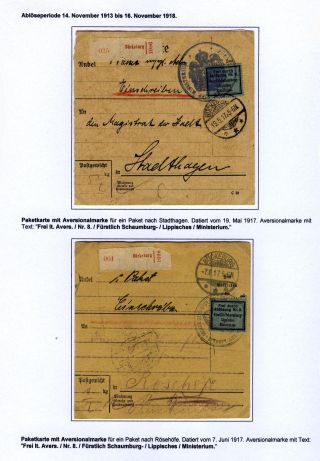 POSTAGE FREE LABELS "FREI IT. AVERS. Nr. 8" – sheet 57