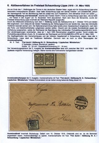 POSTAGE FREE LABELS "FREI IT. AVERS. Nr. 8" – sheet 61