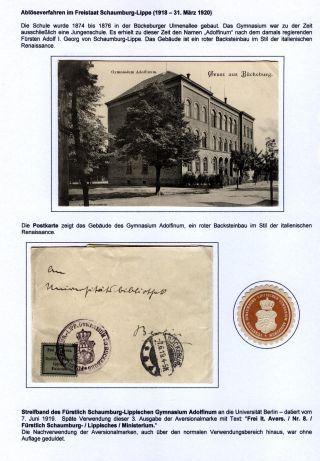 POSTAGE FREE LABELS "FREI IT. AVERS. Nr. 8" – sheet 64